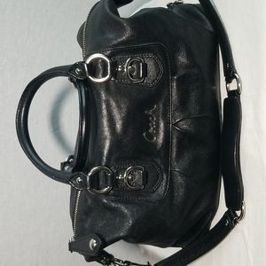 Black Coach Satchel Bag